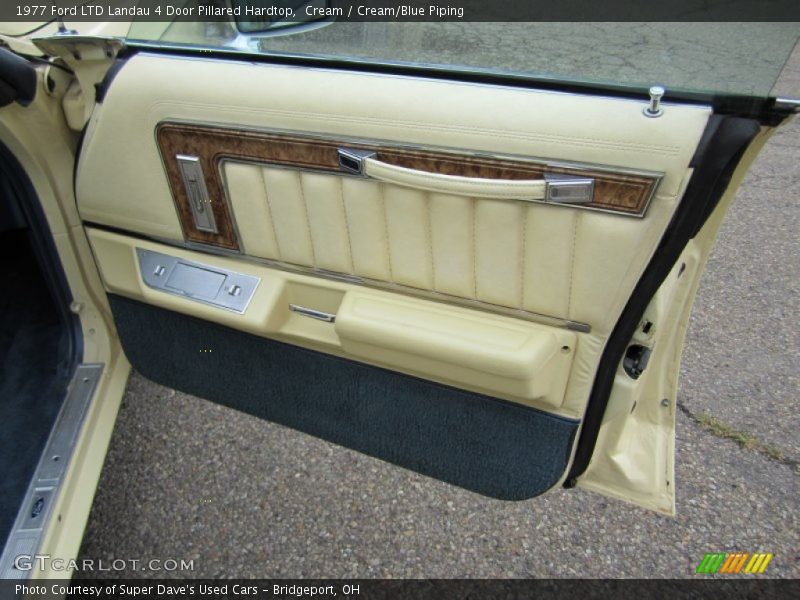 Door Panel of 1977 LTD Landau 4 Door Pillared Hardtop