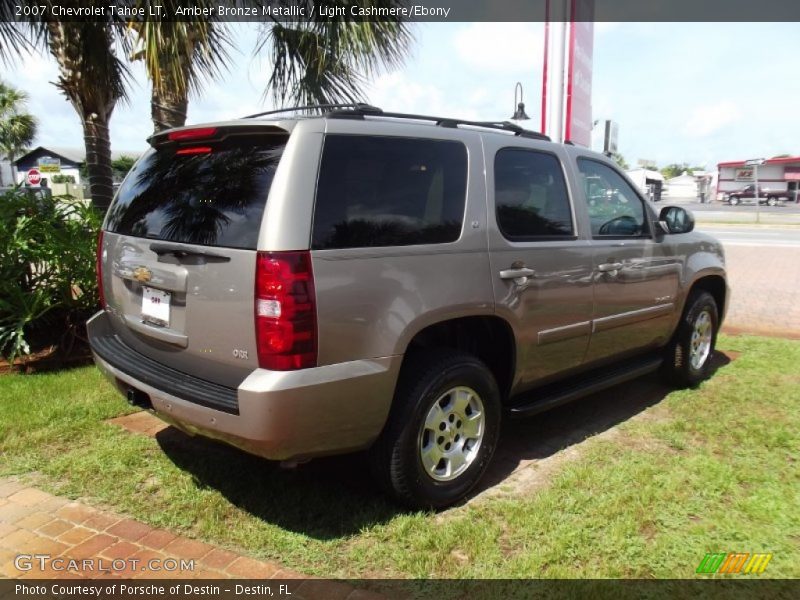 Amber Bronze Metallic / Light Cashmere/Ebony 2007 Chevrolet Tahoe LT