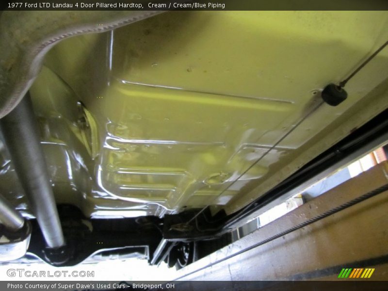Undercarriage of 1977 LTD Landau 4 Door Pillared Hardtop