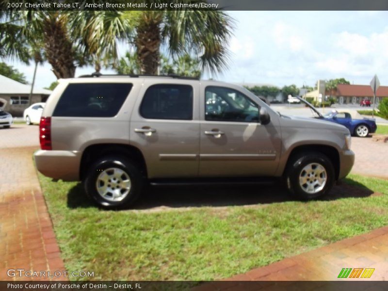 Amber Bronze Metallic / Light Cashmere/Ebony 2007 Chevrolet Tahoe LT
