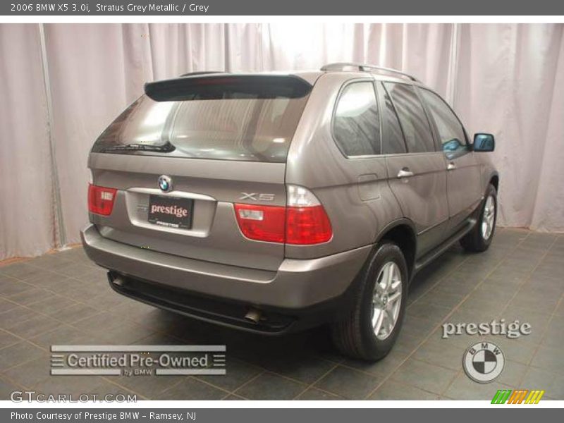 Stratus Grey Metallic / Grey 2006 BMW X5 3.0i
