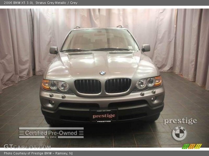 Stratus Grey Metallic / Grey 2006 BMW X5 3.0i
