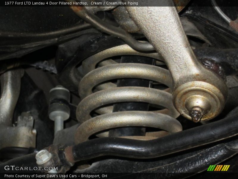 Undercarriage of 1977 LTD Landau 4 Door Pillared Hardtop