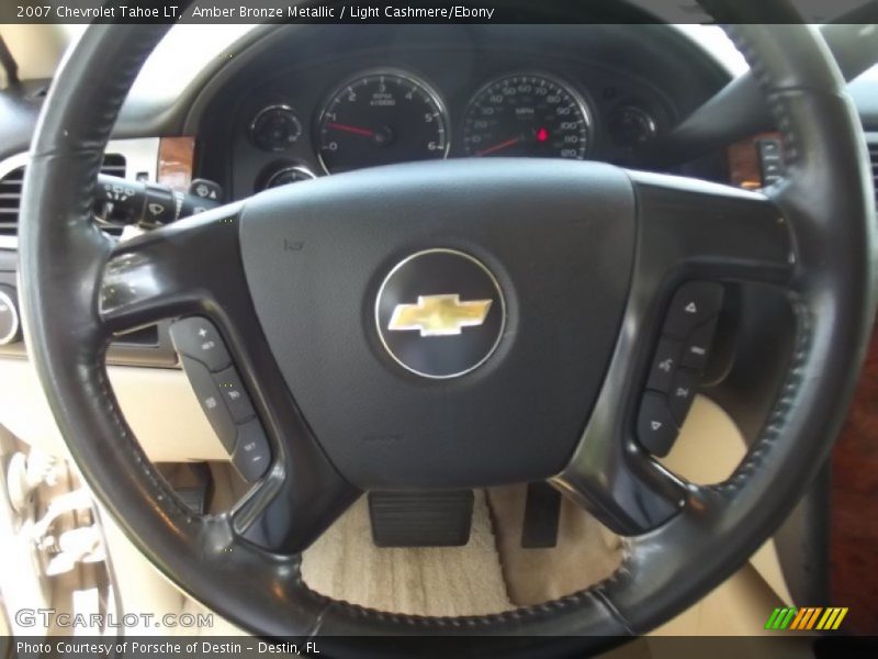 Amber Bronze Metallic / Light Cashmere/Ebony 2007 Chevrolet Tahoe LT