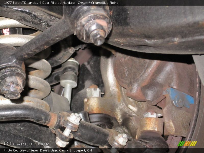 Undercarriage of 1977 LTD Landau 4 Door Pillared Hardtop