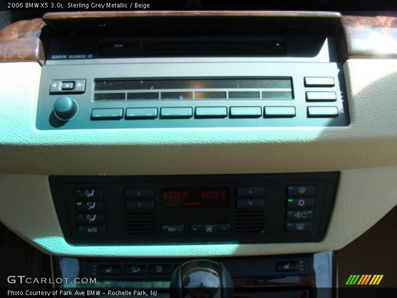 Sterling Grey Metallic / Beige 2006 BMW X5 3.0i