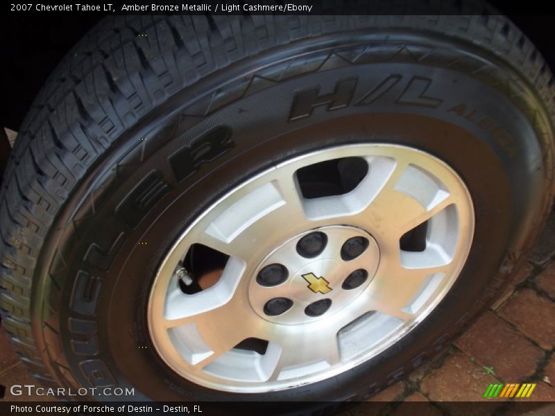 Amber Bronze Metallic / Light Cashmere/Ebony 2007 Chevrolet Tahoe LT