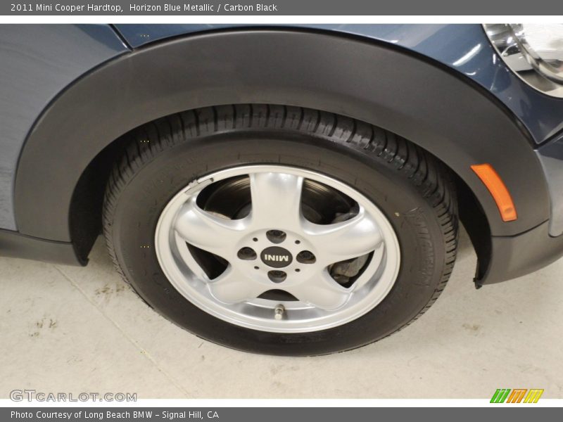 Horizon Blue Metallic / Carbon Black 2011 Mini Cooper Hardtop