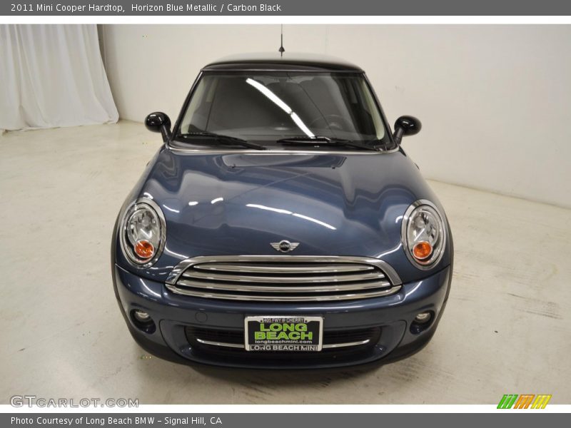 Horizon Blue Metallic / Carbon Black 2011 Mini Cooper Hardtop