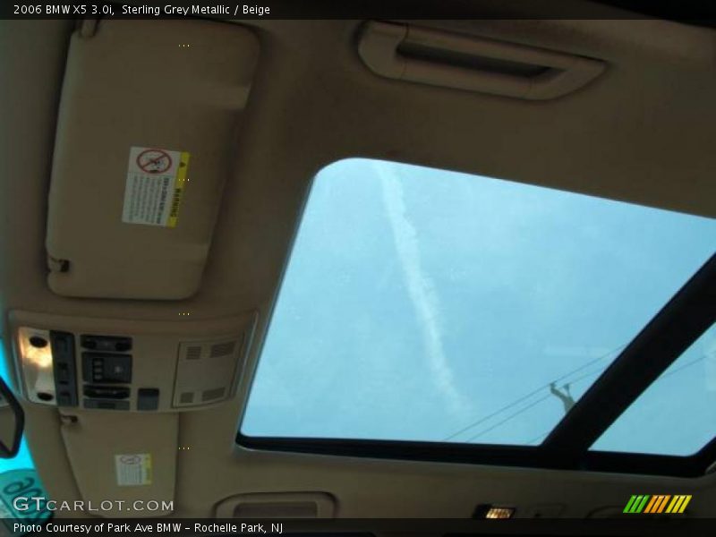 Sterling Grey Metallic / Beige 2006 BMW X5 3.0i