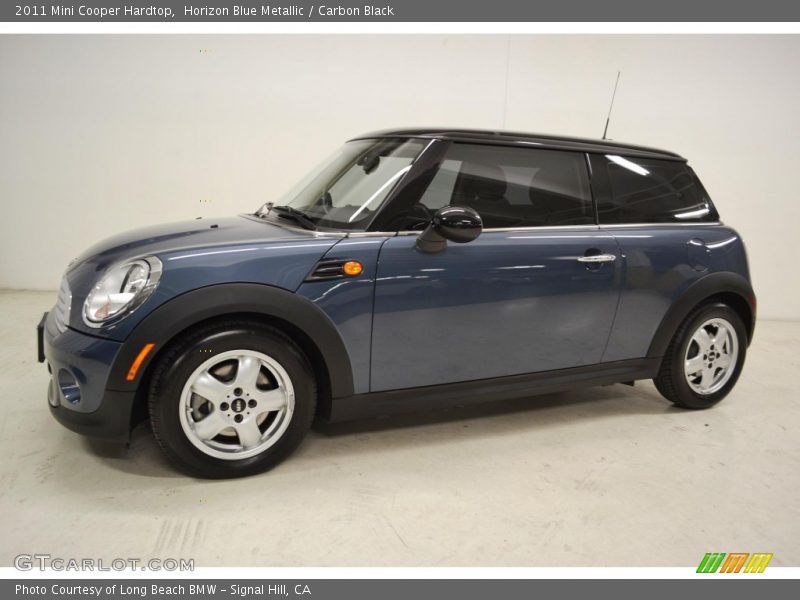 Horizon Blue Metallic / Carbon Black 2011 Mini Cooper Hardtop