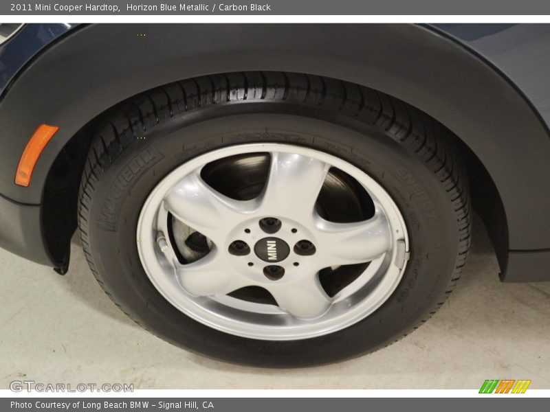 Horizon Blue Metallic / Carbon Black 2011 Mini Cooper Hardtop