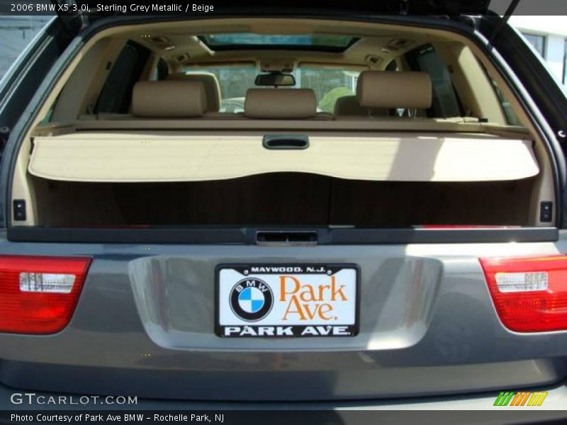 Sterling Grey Metallic / Beige 2006 BMW X5 3.0i