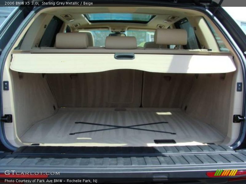 Sterling Grey Metallic / Beige 2006 BMW X5 3.0i
