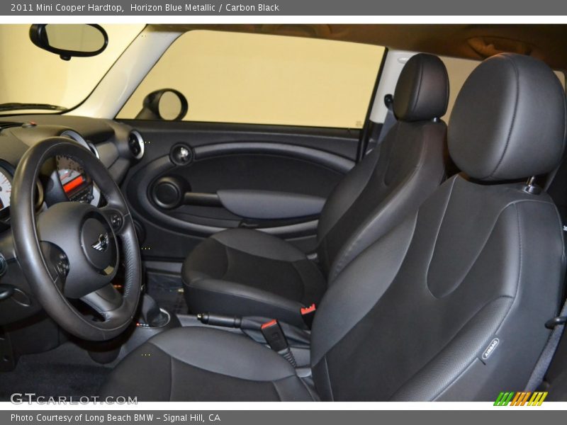 Horizon Blue Metallic / Carbon Black 2011 Mini Cooper Hardtop
