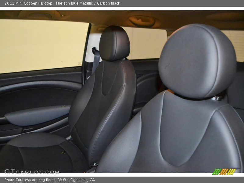 Horizon Blue Metallic / Carbon Black 2011 Mini Cooper Hardtop