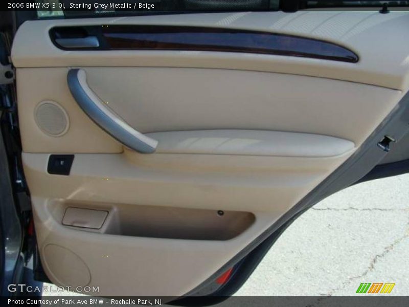 Sterling Grey Metallic / Beige 2006 BMW X5 3.0i