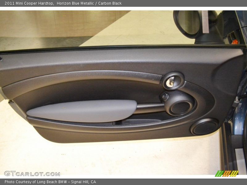Horizon Blue Metallic / Carbon Black 2011 Mini Cooper Hardtop