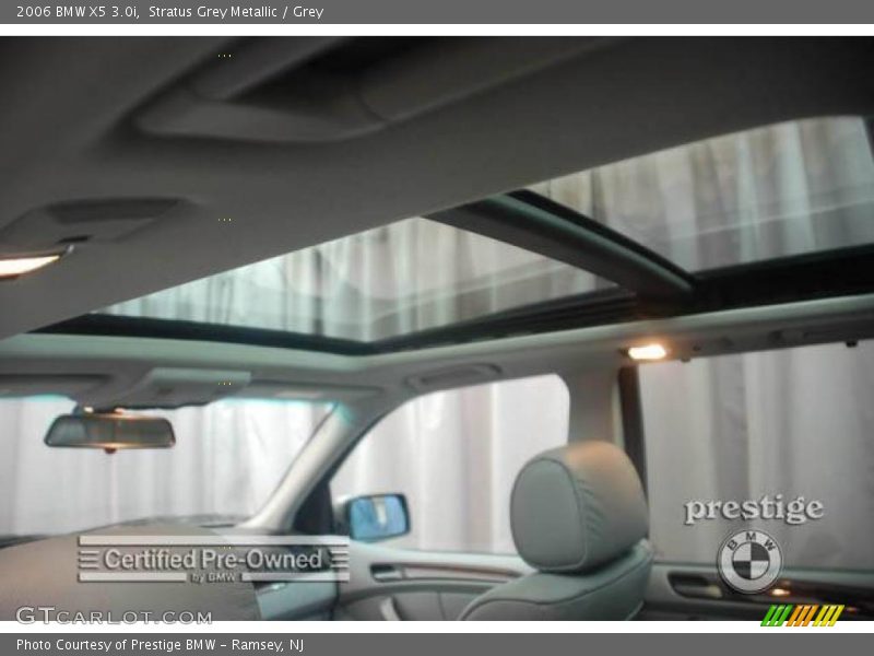 Stratus Grey Metallic / Grey 2006 BMW X5 3.0i