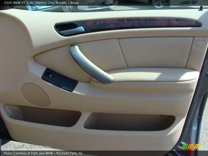Sterling Grey Metallic / Beige 2006 BMW X5 3.0i