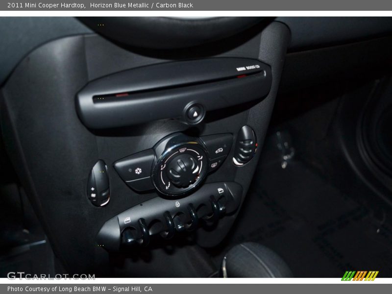 Horizon Blue Metallic / Carbon Black 2011 Mini Cooper Hardtop