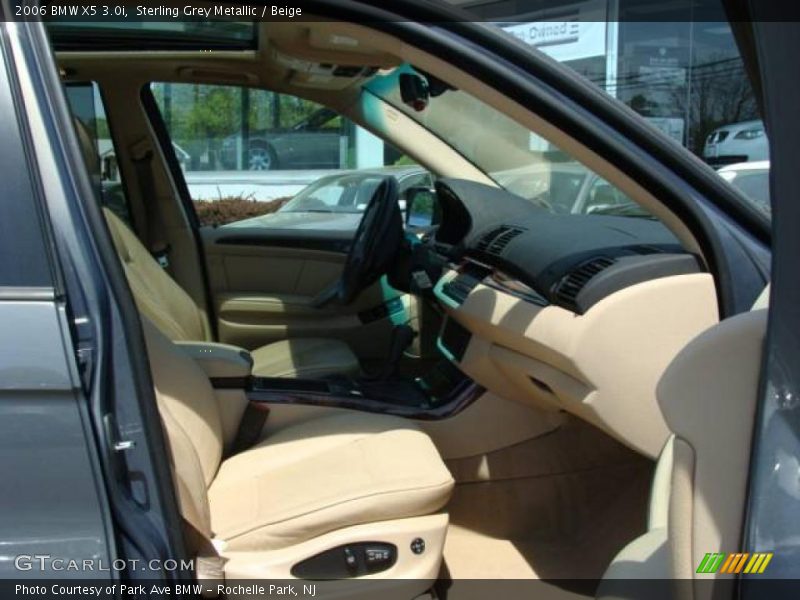 Sterling Grey Metallic / Beige 2006 BMW X5 3.0i