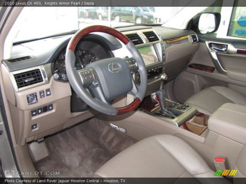 Knights Armor Pearl / Sepia 2010 Lexus GX 460