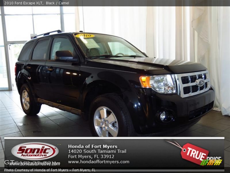 Black / Camel 2010 Ford Escape XLT