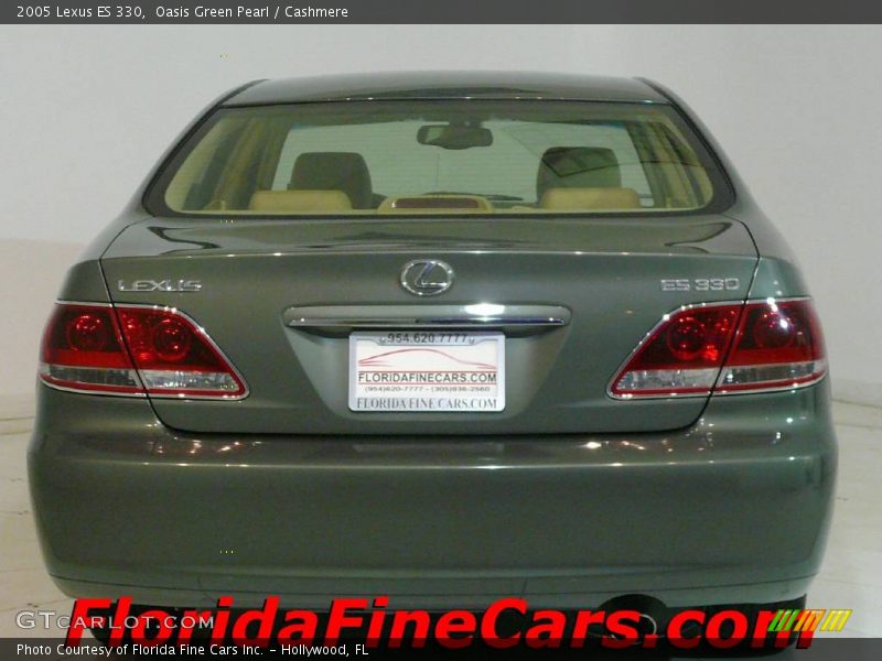 Oasis Green Pearl / Cashmere 2005 Lexus ES 330