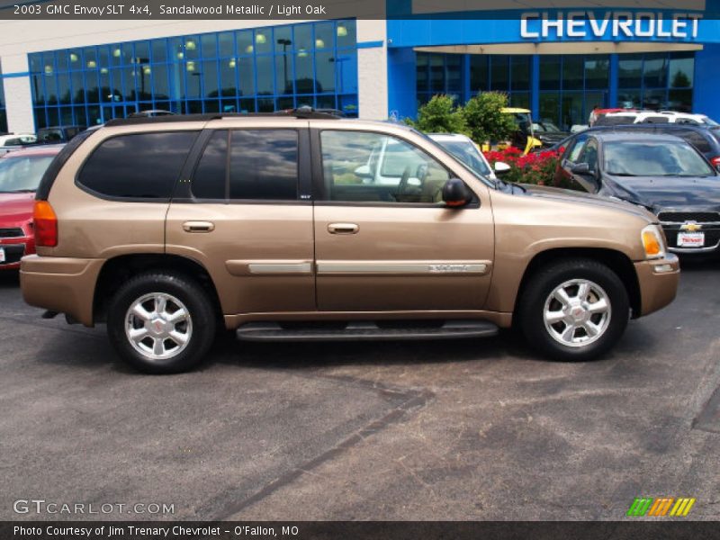 Sandalwood Metallic / Light Oak 2003 GMC Envoy SLT 4x4