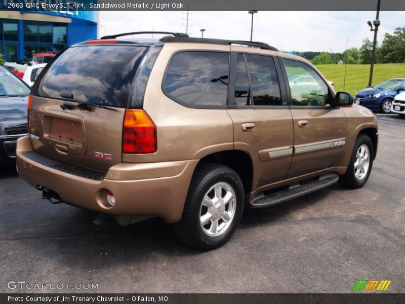 Sandalwood Metallic / Light Oak 2003 GMC Envoy SLT 4x4