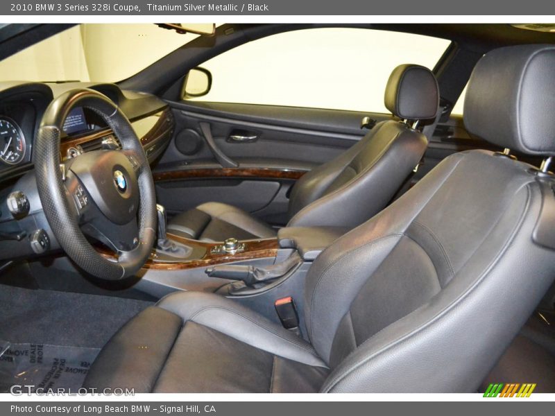Front Seat of 2010 3 Series 328i Coupe