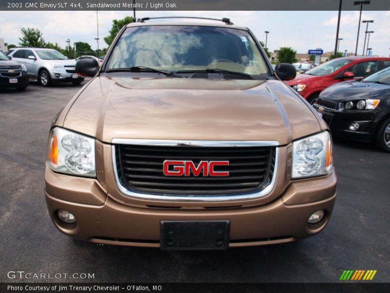 Sandalwood Metallic / Light Oak 2003 GMC Envoy SLT 4x4