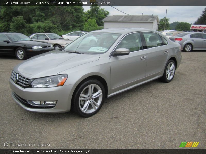 Tungsten Silver Metallic / Cornsilk Beige 2013 Volkswagen Passat V6 SEL