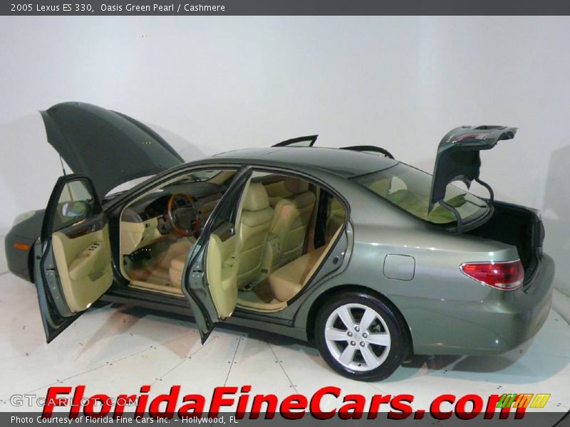Oasis Green Pearl / Cashmere 2005 Lexus ES 330