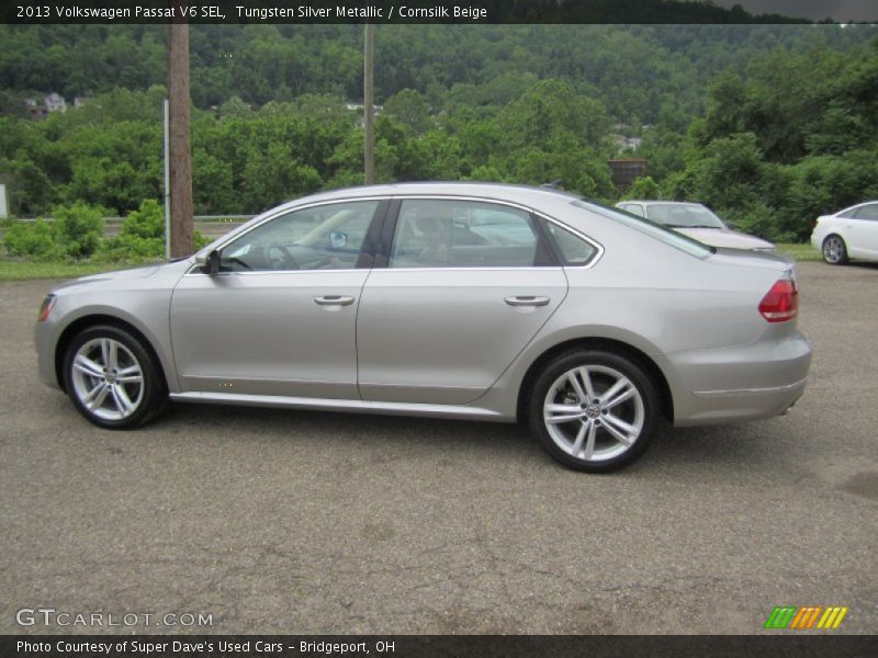 Tungsten Silver Metallic / Cornsilk Beige 2013 Volkswagen Passat V6 SEL