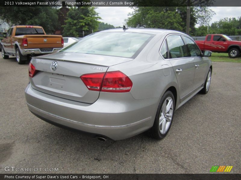 Tungsten Silver Metallic / Cornsilk Beige 2013 Volkswagen Passat V6 SEL