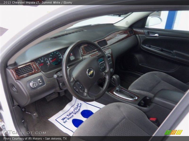 Summit White / Ebony 2013 Chevrolet Impala LT