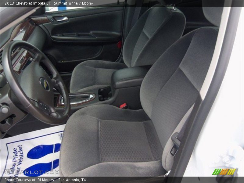 Summit White / Ebony 2013 Chevrolet Impala LT