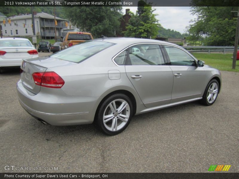 Tungsten Silver Metallic / Cornsilk Beige 2013 Volkswagen Passat V6 SEL