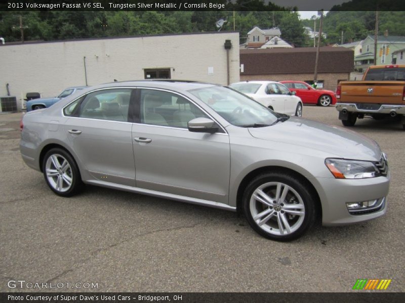 Tungsten Silver Metallic / Cornsilk Beige 2013 Volkswagen Passat V6 SEL