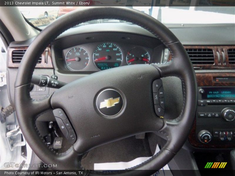 Summit White / Ebony 2013 Chevrolet Impala LT
