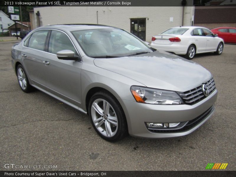 Tungsten Silver Metallic / Cornsilk Beige 2013 Volkswagen Passat V6 SEL