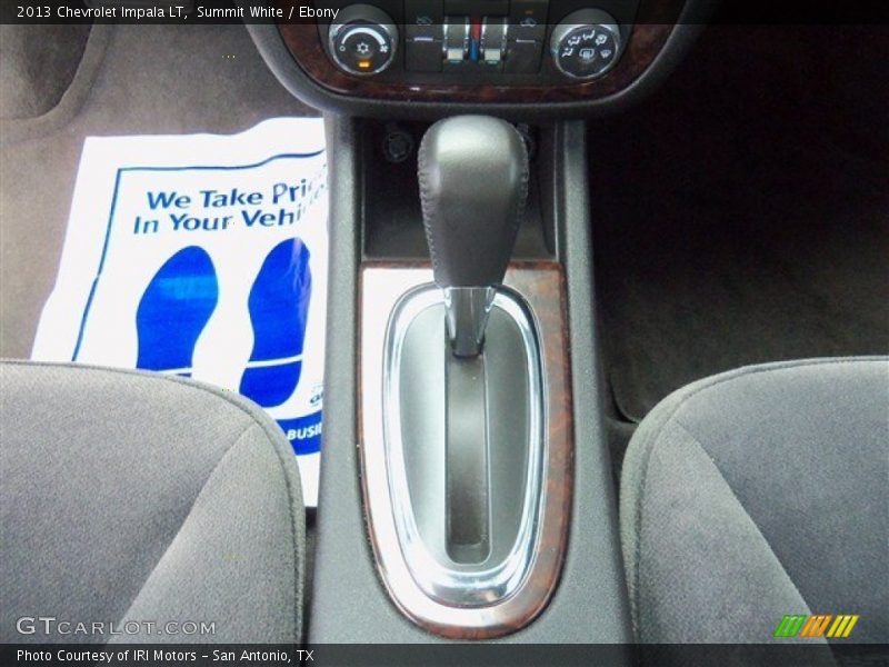 Summit White / Ebony 2013 Chevrolet Impala LT