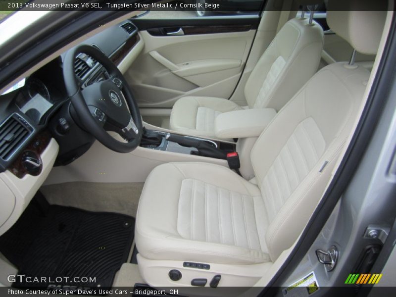 Tungsten Silver Metallic / Cornsilk Beige 2013 Volkswagen Passat V6 SEL