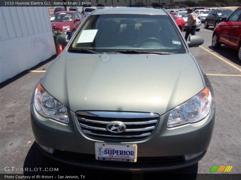 Natural Khaki / Beige 2010 Hyundai Elantra GLS