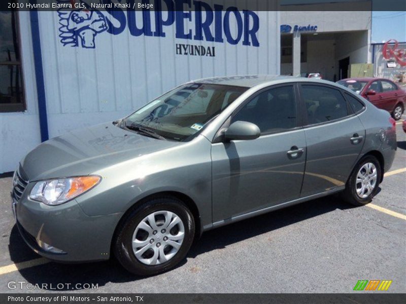 Natural Khaki / Beige 2010 Hyundai Elantra GLS