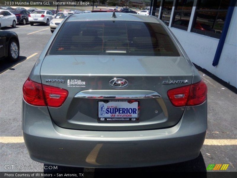 Natural Khaki / Beige 2010 Hyundai Elantra GLS