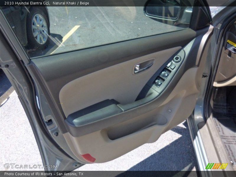 Natural Khaki / Beige 2010 Hyundai Elantra GLS