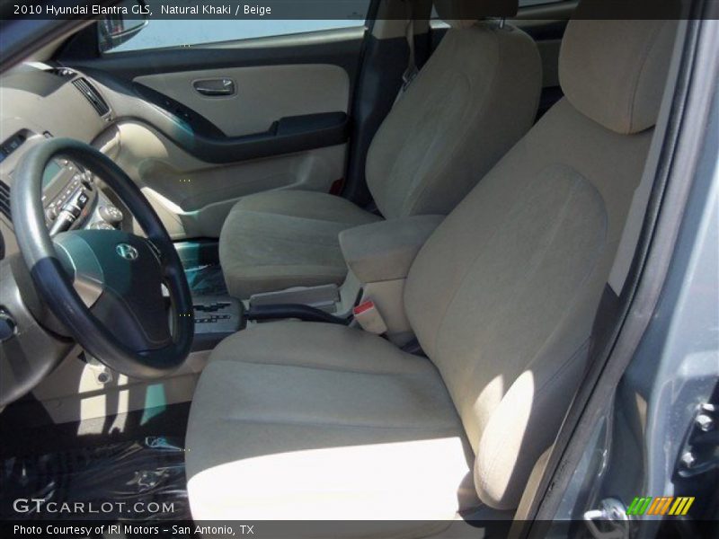 Natural Khaki / Beige 2010 Hyundai Elantra GLS